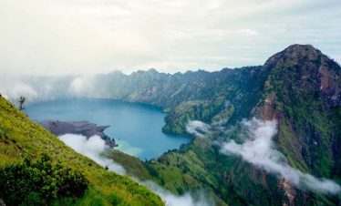 Mount Rinjani Crater