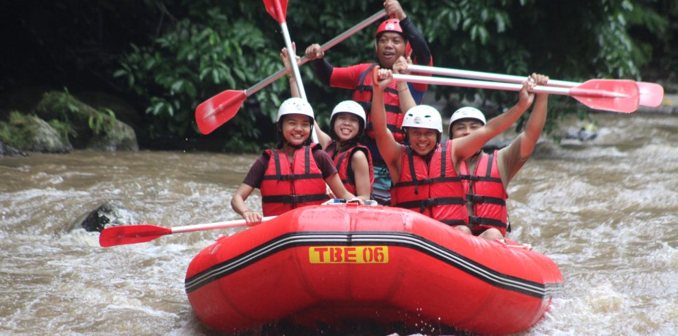 Rafting at Ayung River