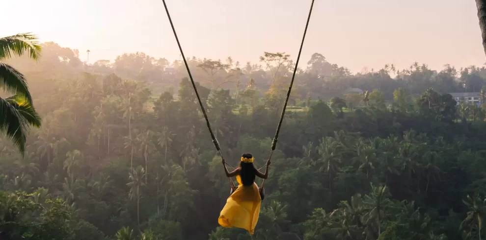 swing activity in bali