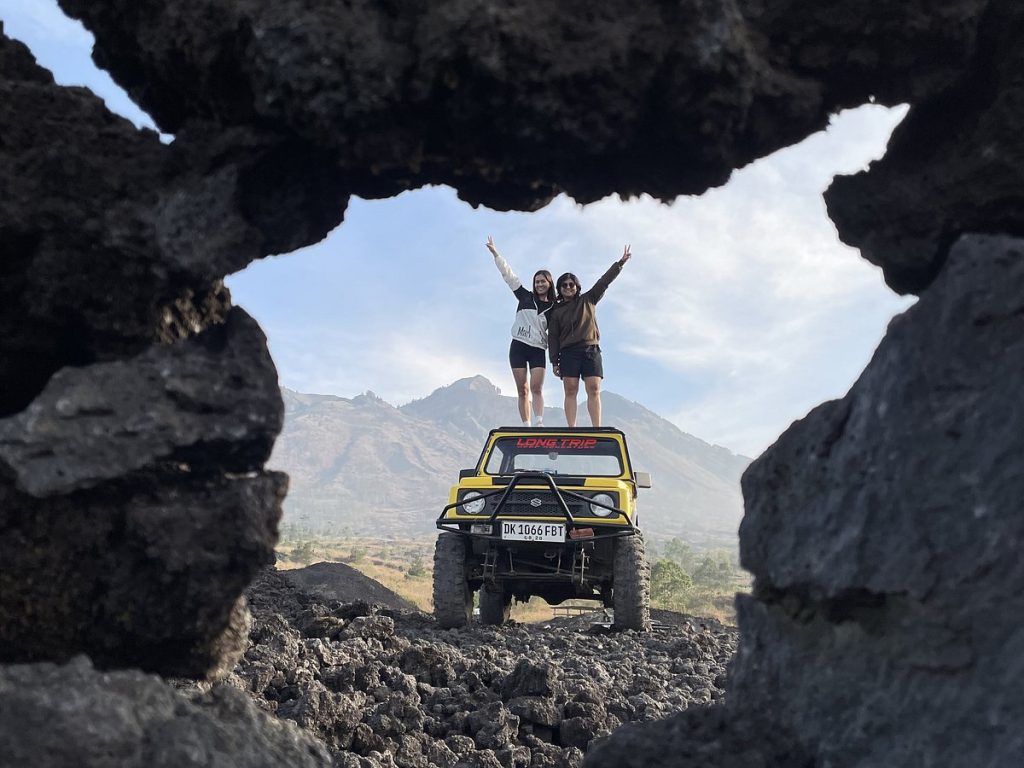 trek indonesia jeep kintamani tour